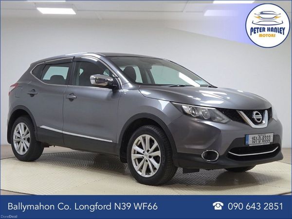 Nissan Qashqai Hatchback, Diesel, 2015, Grey