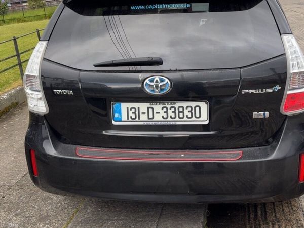 Toyota Prius MPV, Petrol Hybrid, 2013, Black