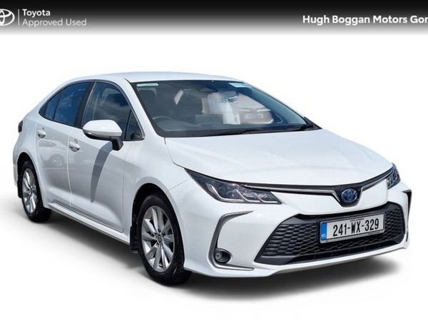 Toyota Corolla Saloon, Petrol Hybrid, 2024, White