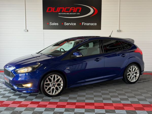 Ford Focus Hatchback, Diesel, 2017, Blue