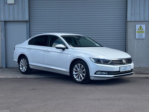 Volkswagen Passat Saloon, Diesel, 2018, White