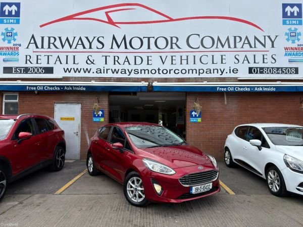 Ford Fiesta Hatchback, Petrol, 2019, Red