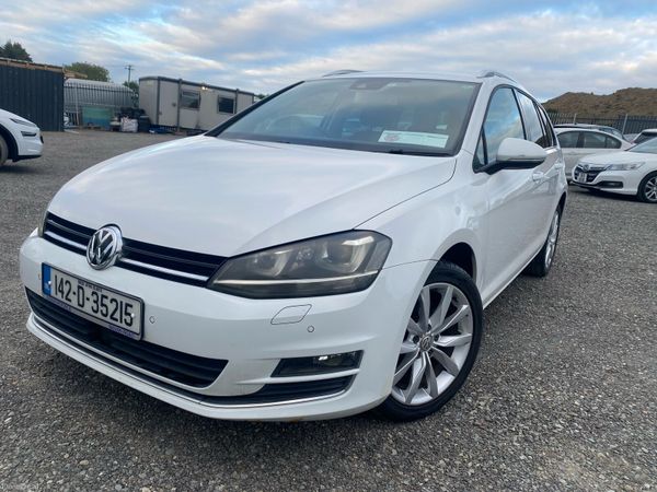 Volkswagen Golf Estate, Petrol, 2014, White