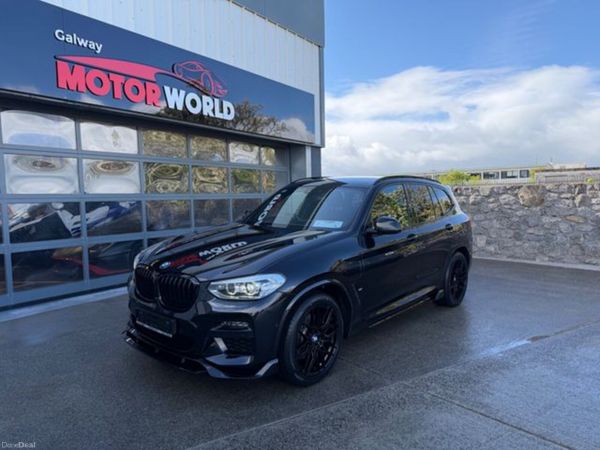 BMW X3 SUV, Petrol Plug-in Hybrid, 2021, Black
