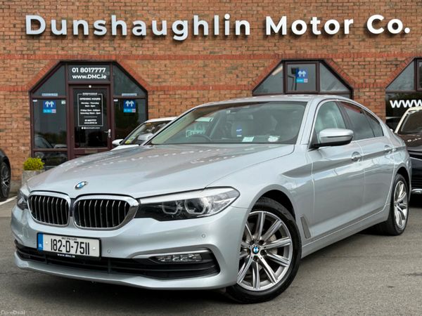 BMW 5-Series Saloon, Diesel, 2018, Grey