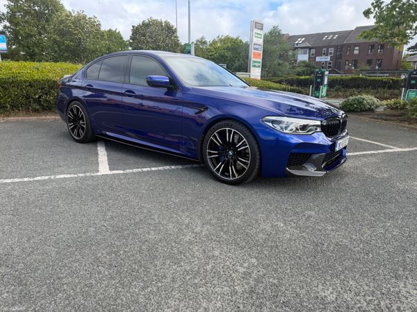BMW M5 Saloon, Petrol, 2018, Blue