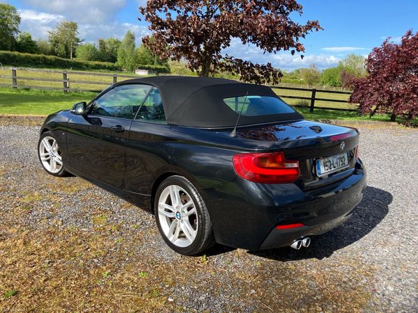 BMW 2-Series Convertible, Diesel, 2015, Black