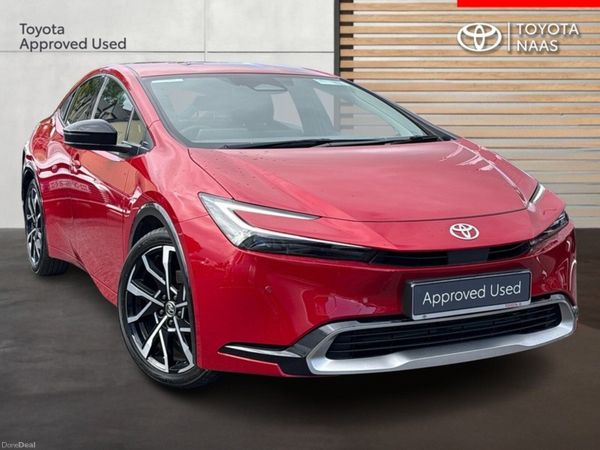 Toyota Prius Hatchback, Petrol Plug-in Hybrid, 2025, Red