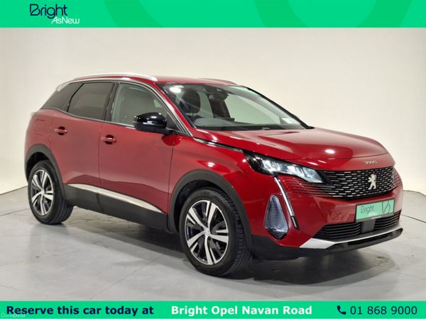 Peugeot 3008 MPV, Petrol, 2022, Red