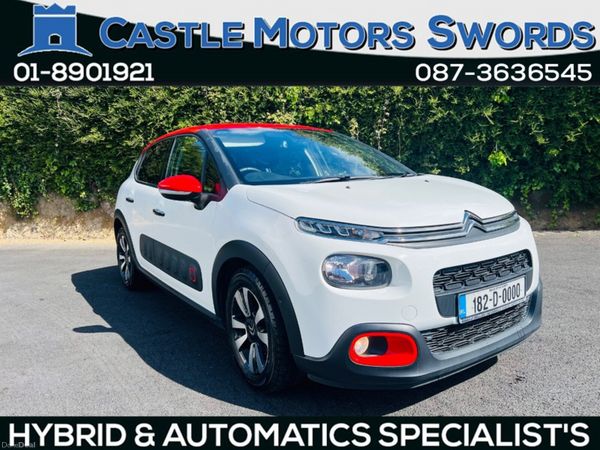 Citroen C3 Hatchback, Petrol, 2018, White
