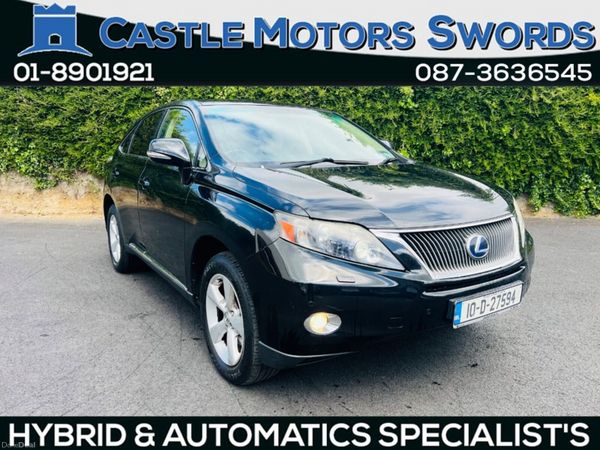 Lexus RX450H SUV, Petrol Hybrid, 2010, Black