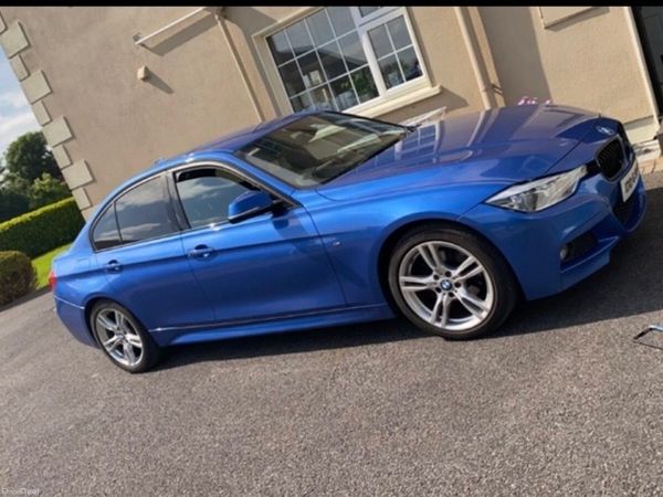BMW 3-Series Saloon, Diesel, 2017, Blue
