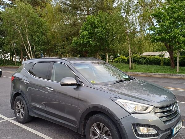 Hyundai Santa Fe SUV, Diesel, 2014, Silver