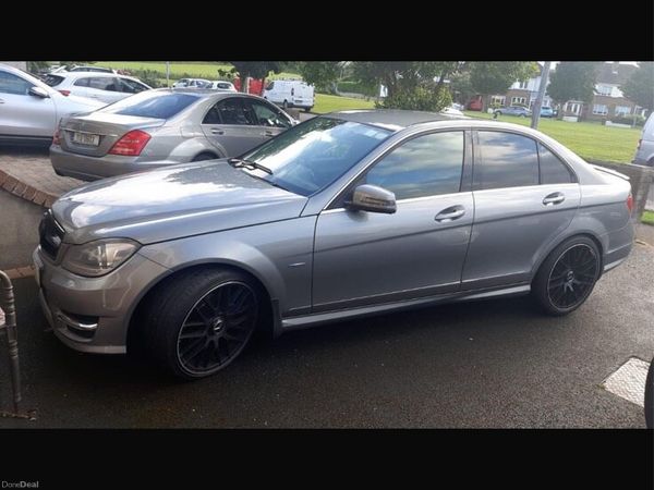 Mercedes-Benz C-Class Saloon, Diesel, 2012, Silver