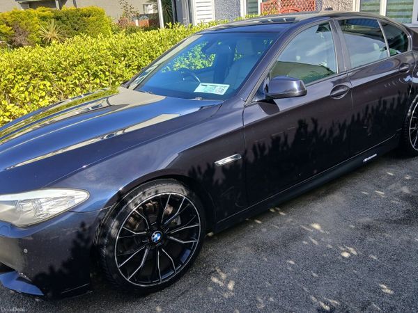 BMW 5-Series Saloon, Diesel, 2012, Black