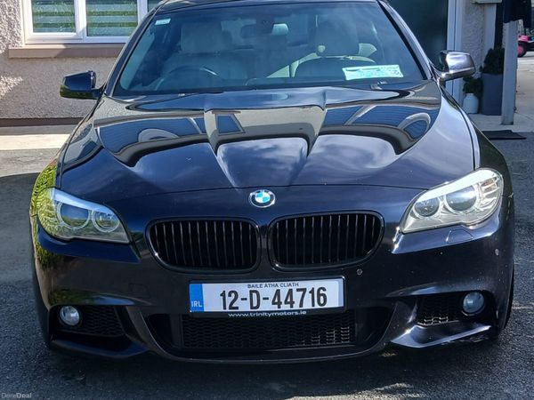 BMW 5-Series Saloon, Diesel, 2012, Black