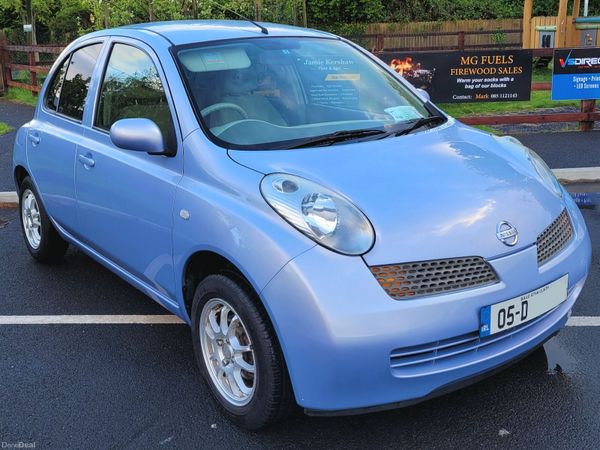 Nissan Micra Hatchback, Petrol, 2005, Blue