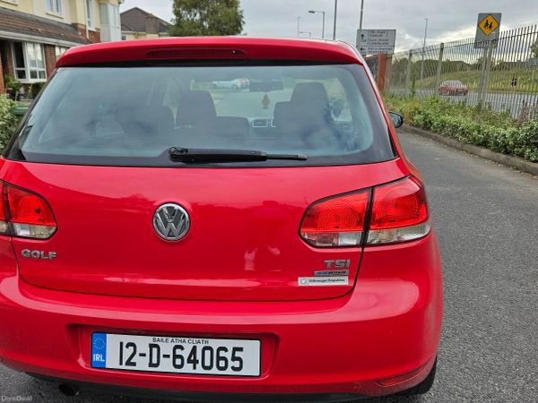 Volkswagen Golf Hatchback, Petrol, 2012, Red
