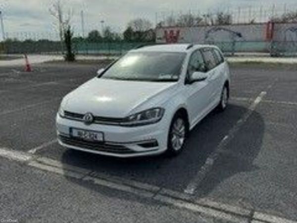 Volkswagen Golf Estate, Diesel, 2018, White