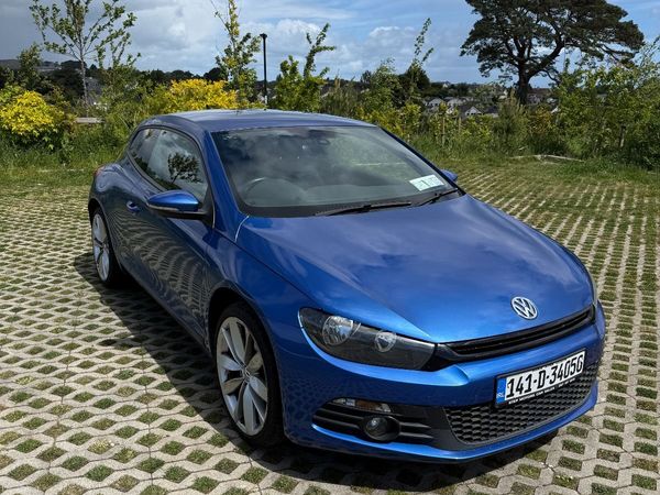 Volkswagen Scirocco Hatchback, Diesel, 2014, Blue