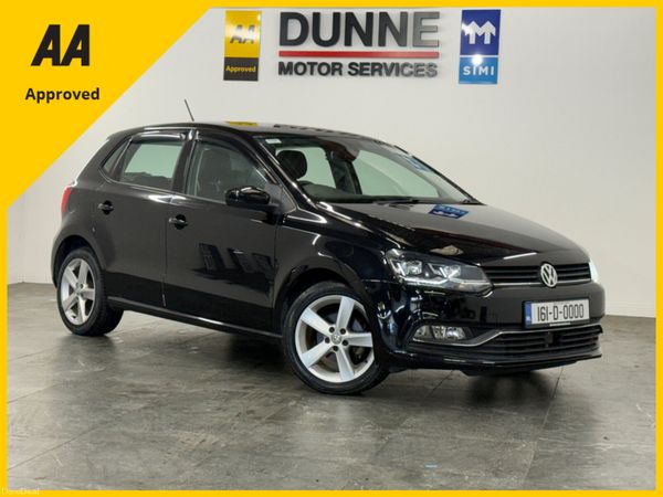 Volkswagen Polo Hatchback, Petrol, 2016, Black
