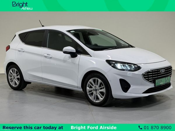 Ford Fiesta Hatchback, Petrol, 2022, White