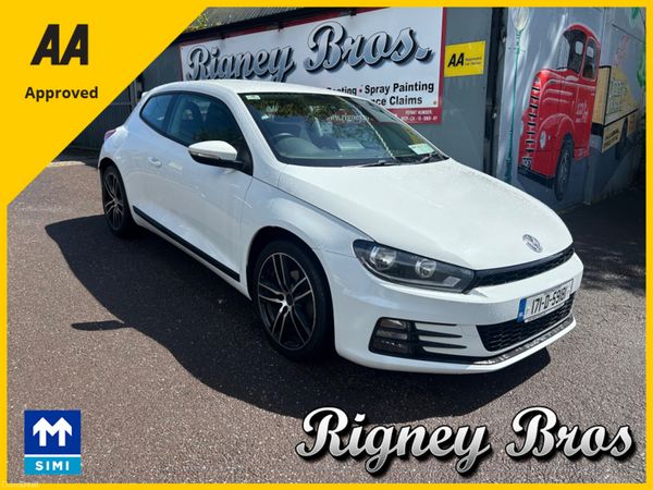 Volkswagen Scirocco Coupe, Diesel, 2017, White