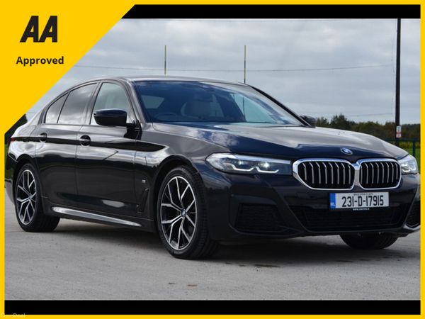 BMW 5-Series Saloon, Diesel, 2023, Black