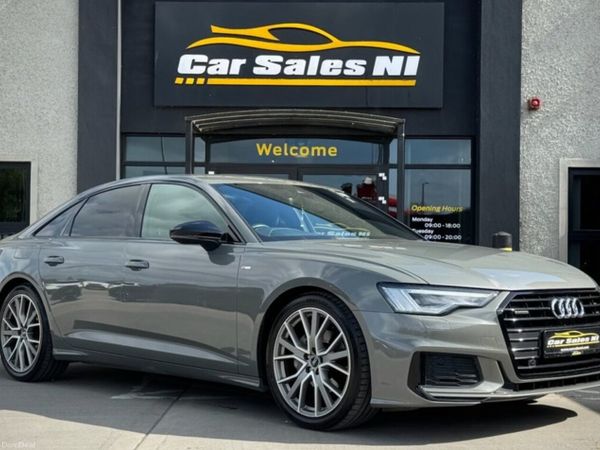 Audi A6 Saloon, Diesel Hybrid, 2022, Grey