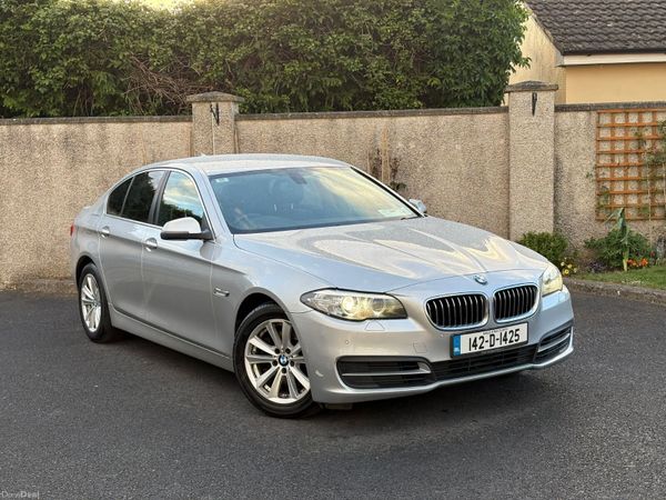 BMW 5-Series Saloon, Diesel, 2014, Silver