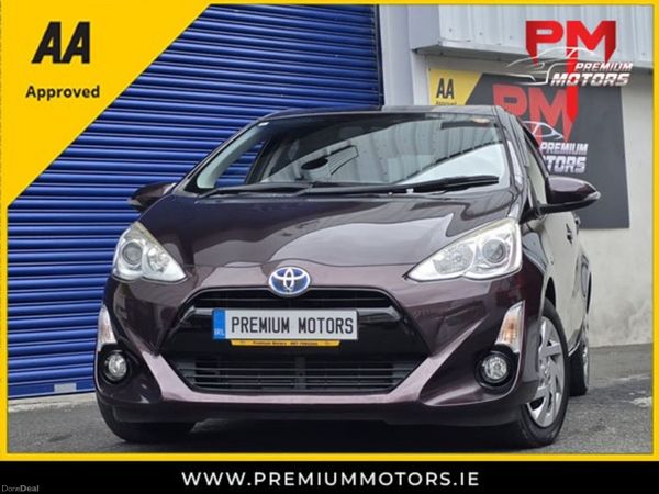Toyota Aqua Hatchback, Petrol Hybrid, 2015, Brown