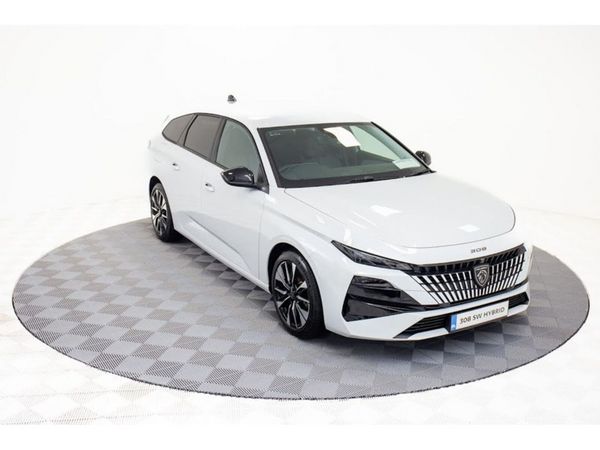 Peugeot 308 Estate, Petrol Hybrid, 2026, White