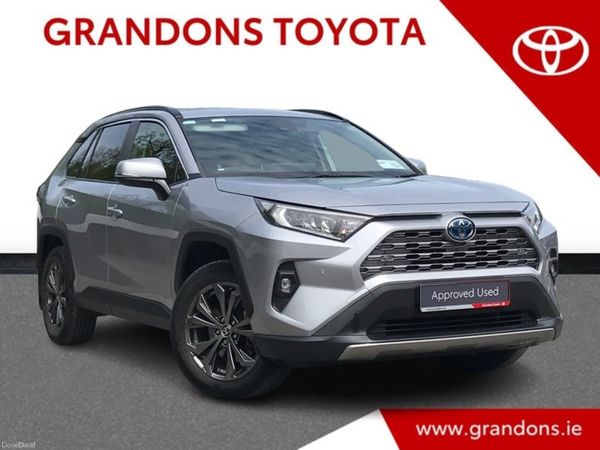 Toyota RAV4 SUV, Petrol Hybrid, 2024, Silver