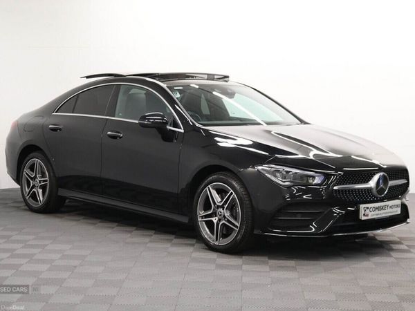 Mercedes-Benz CLA Coupe, Petrol Hybrid, 2022, Black