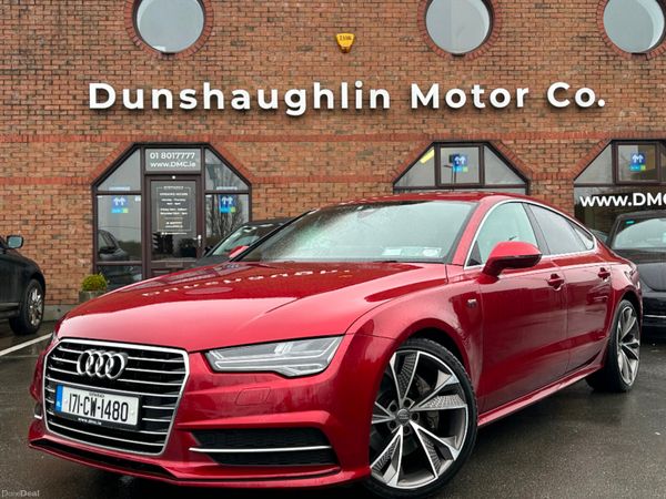 Audi A7 Hatchback, Diesel, 2017, Red