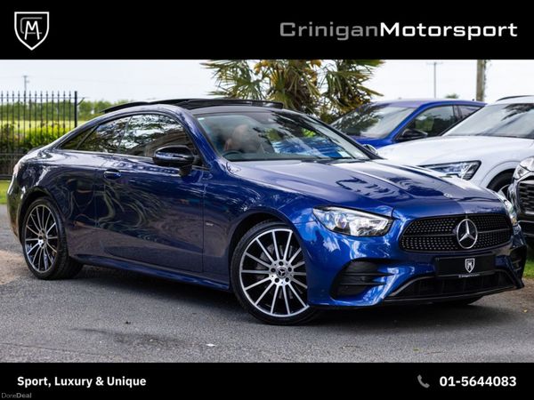 Mercedes-Benz E-Class Coupe, Diesel, 2021, Blue