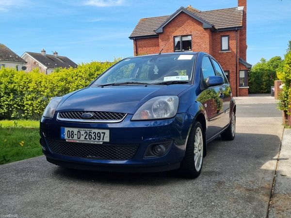 Ford Fiesta Hatchback, Petrol, 2008, Blue