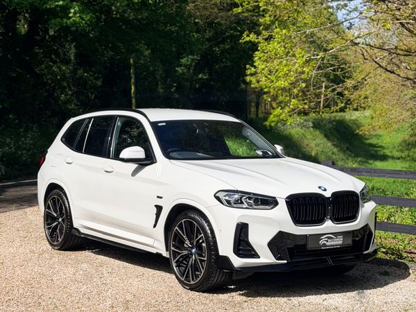 BMW X3 SUV, Petrol Plug-in Hybrid, 2021, White