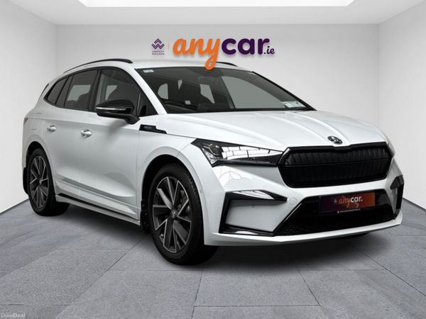 Skoda Enyaq Estate, Electric, 2022, White