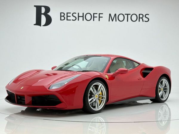 Ferrari 488 Coupe, Petrol, 2017, Red