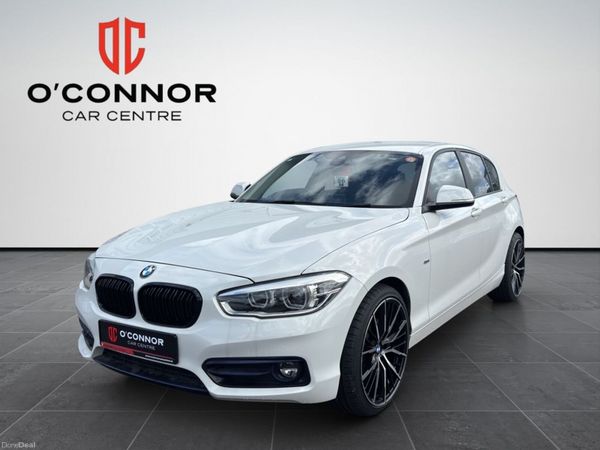 BMW 1-Series Hatchback, Diesel, 2017, White