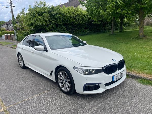 BMW 5-Series Saloon, Diesel, 2017, White