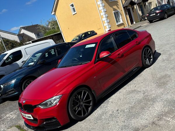 BMW 3-Series Saloon, Diesel, 2014, Red