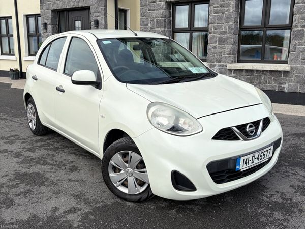 Nissan March Hatchback, Petrol, 2014, White