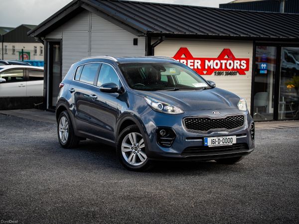 Kia Sportage SUV, Petrol, 2016, Blue