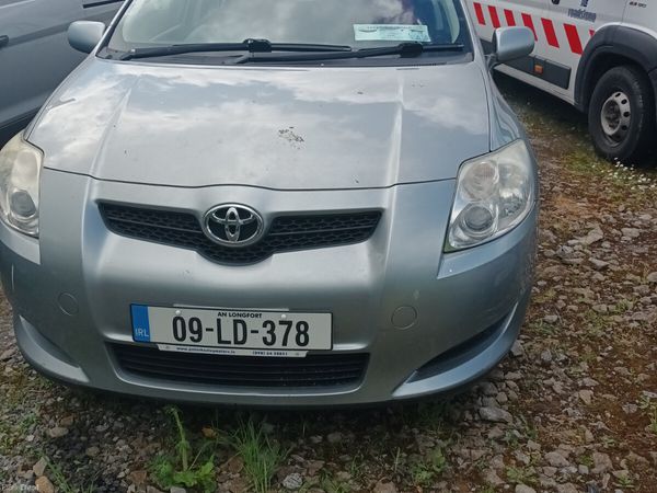 Toyota Auris Hatchback, Petrol, 2009, Grey