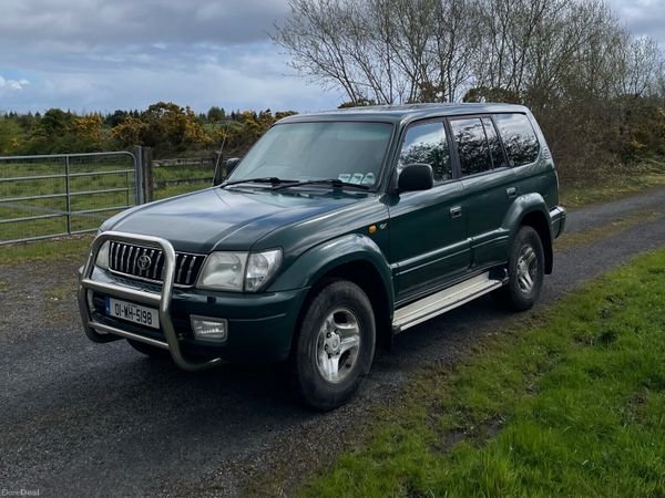 Toyota Land Cruiser SUV, Diesel, 2001, Green