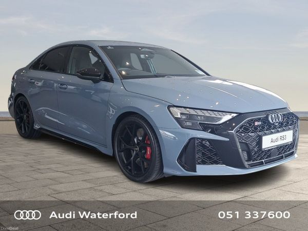 Audi RS3 Saloon, Petrol, 2026, Grey