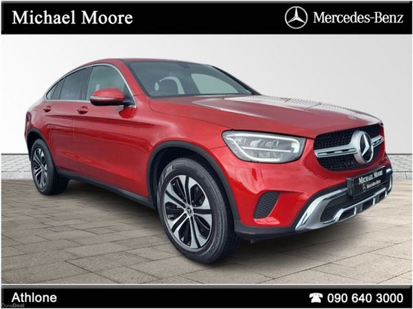 Mercedes-Benz GLC SUV, Diesel, 2021, Red