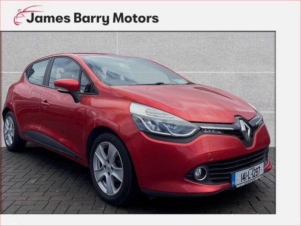 Renault Clio Hatchback, Petrol, 2014, Red